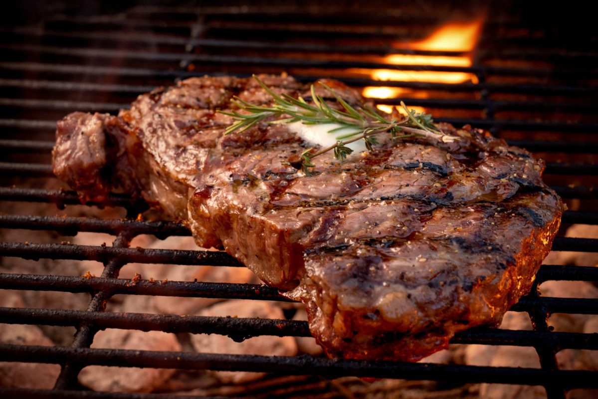 rib eye steak beef slider Texas Beef grass fed steak