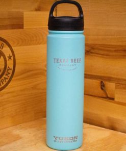 Texas Beef Sea Foam Water Bottle
